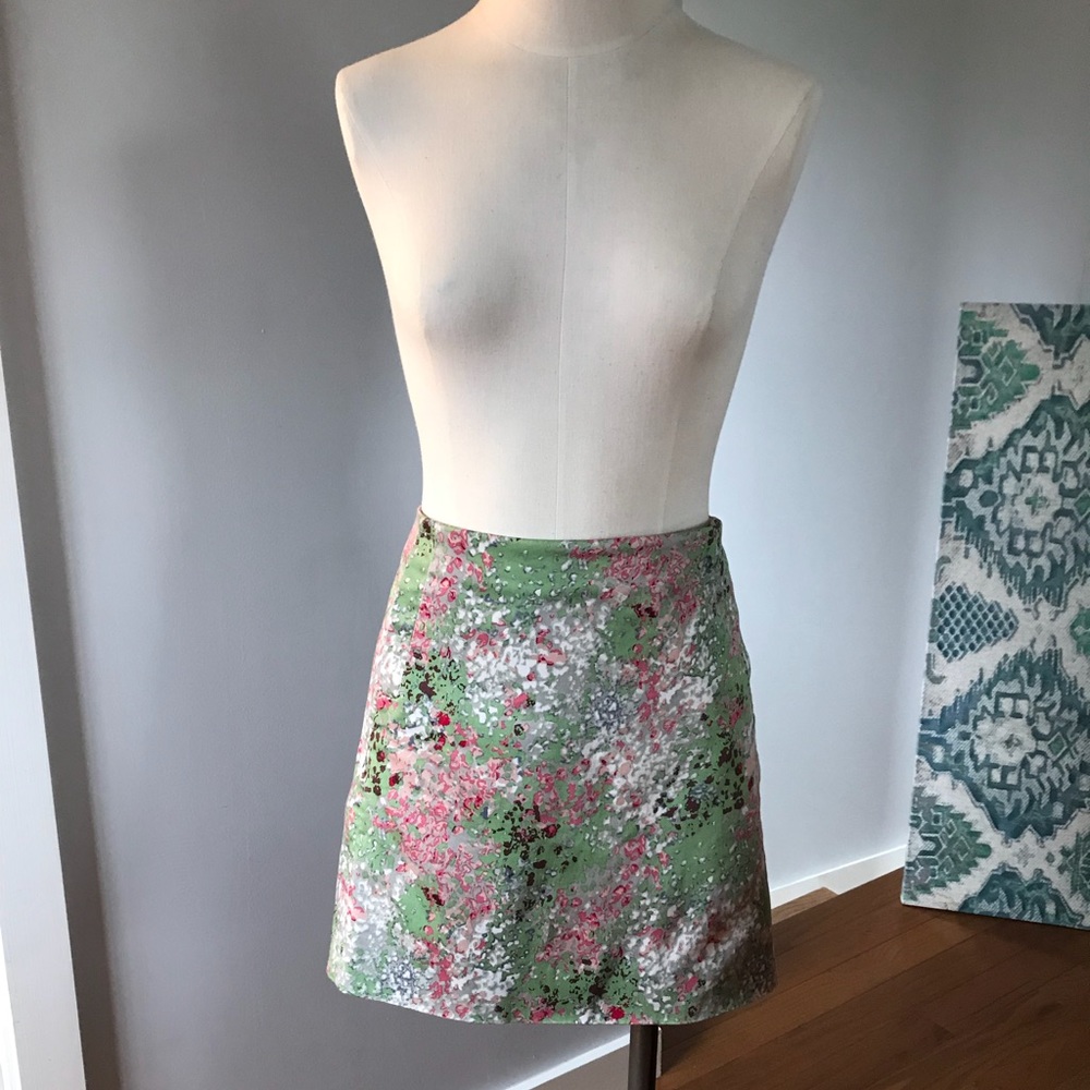J.Crew Floral Skirt